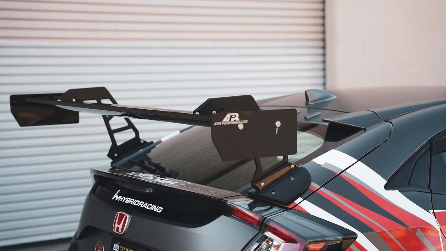 Honda FK8 Civic Type R GT-250 Swan Neck APR Carbon Fiber Wing 2017 – 2021