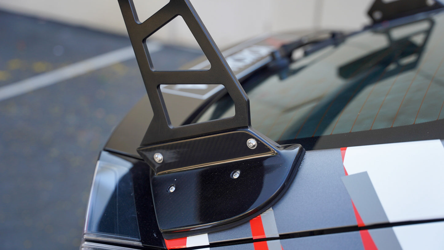 Honda FK8 Civic Type R GT-250 Swan Neck APR Carbon Fiber Wing 2017 ...