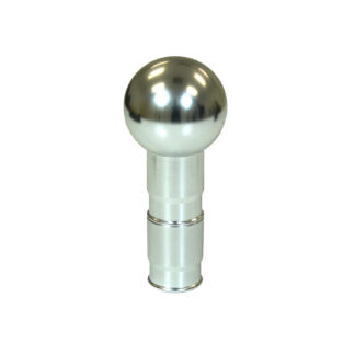 Conquer Weighted Aluminum Shift Knob + Alcantara Boot Kit — Porsche 987 Cayman / Boxster & 997