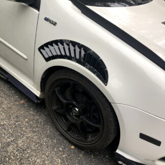 Radiused Fender Vents